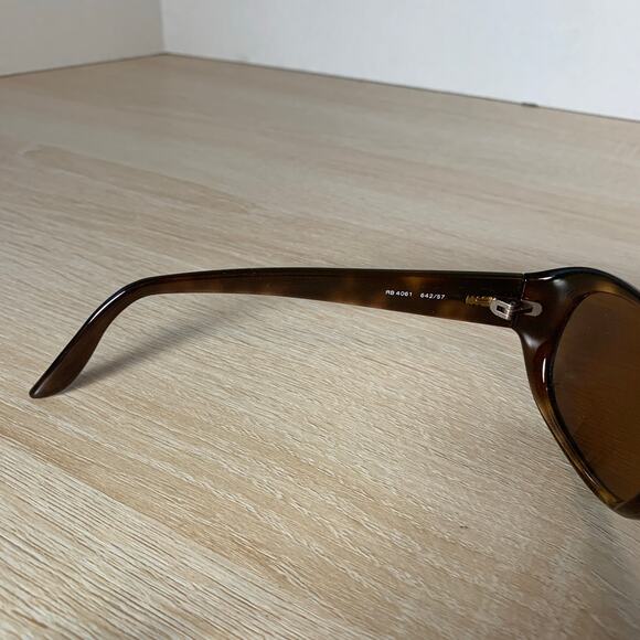 Ray-Ban RB4061 642/57 Sunglasses Tortoise Shell FRAMES ONLY Italy - Picture 4 of 8